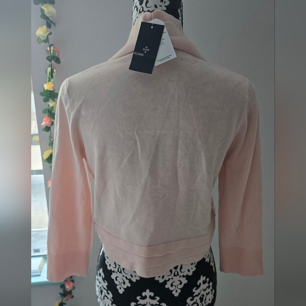 Ronni Nicolle Long sleeves bolero size S - Picture 6 of 10